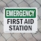 Signmission First Aid Station, 10 in W x Rectangle, Plastic OS-2PACK-EM-P-710-L-10381 - alternate 4
